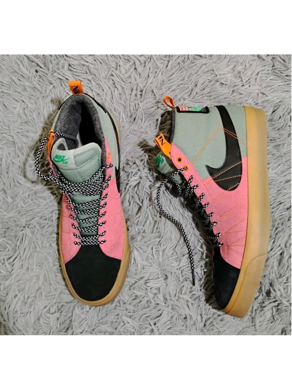 Nike SB Zoom Blazer Mid PRM “Jade Smoke” Men's Size 10 Sneakers DC8903-301